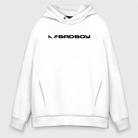 Мужское худи Oversize хлопок с принтом BADBOY в Новосибирске, френч-терри — 70% хлопок, 30% полиэстер. Мягкий теплый начес внутри —100% хлопок | боковые карманы, эластичные манжеты и нижняя кромка, капюшон на магнитной кнопке | bad | bad boy | badboy | boy | brand | mma | sport | usa | америка | бренд | единоборства | мма | спорт | сша