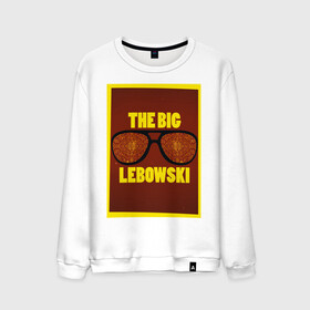 Мужской свитшот хлопок с принтом The Big Lebowski в Новосибирске, 100% хлопок |  | the big lebowski | большой лебовски | кино | персонаж | чувак