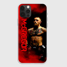 Чехол для iPhone 12 Pro Max с принтом Конор МакГрегор в Новосибирске, Силикон |  | conor mcgregor | m1 | the notorious | ufc | боевые | боец | борьба | единоборства | ирландский | искусства | конор макгрегор | м1 | мма | печально известный | смешанные | юфс