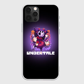 Чехол для iPhone 12 Pro Max с принтом UNDERTALE в Новосибирске, Силикон |  | Тематика изображения на принте: asriel dreemurr | chara | frisk | gaster blaster | sans | undertale | азриэль дримурр | андертейл | андрайн | гастер | меттатон | санс | фриск | чара