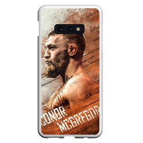 Чехол для Samsung S10E с принтом McGREGOR в Новосибирске, Силикон | Область печати: задняя сторона чехла, без боковых панелей | conor | macgregor | mcgregor | ufc | конор | макгрегор | серроне макгрегор