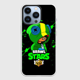 Чехол для iPhone 13 Pro с принтом Brawl Stars LEON в Новосибирске,  |  | brawl | brawl stars | crow | leon | sally | shark | stars | акула | бравл | бравл старс | браво старс | игра | компьютерная | кров | леон | леон акула | онлайн | старс | шарк