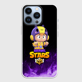 Чехол для iPhone 13 Pro с принтом Brawl Stars BEA в Новосибирске,  |  | bea | brawl stars | bull | colt | crow | leon | leon shark | shark | stars | акула | берли | биа | ворон | динамайк | кольт | леон | леон акула | нита | спайк | шелли | эль примо