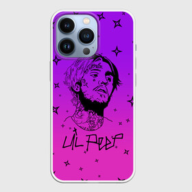 Чехол для iPhone 13 Pro с принтом LIL PEEP. в Новосибирске,  |  | lil peep | lil prince | pink | зарубежная музыка | зарубежный рэп | лил пип | маленький принц