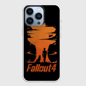 Чехол для iPhone 13 Pro с принтом Fallout 4 в Новосибирске,  |  | art | dog | drone | explosion | fallout | fallout 4 | game | man | арт | взрыв | дрон | игра | собака | фоллаут | фоллаут 4 | человек