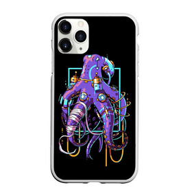 Чехол для iPhone 11 Pro Max матовый с принтом Octopus в Новосибирске, Силикон |  | 