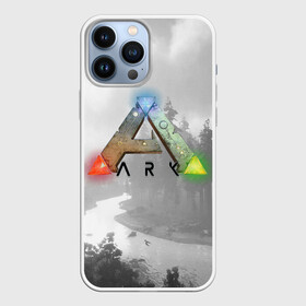 Чехол для iPhone 13 Pro Max с принтом Ark Survival Evolved в Новосибирске,  |  | Тематика изображения на принте: ark survival evolved | dino | game | динозавр | игры