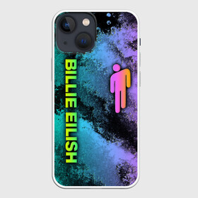 Чехол для iPhone 13 mini с принтом BILLIE EILISH в Новосибирске,  |  | ayelish | bad guy | bellyache | bilie eilish | bilie elish | billie | billie eilish | eilish | electronic | elish | music | били айлиш | билли айлиш | эйлиш | элиш