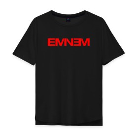 Мужская футболка хлопок Oversize с принтом EMINEM в Новосибирске, 100% хлопок | свободный крой, круглый ворот, “спинка” длиннее передней части | Тематика изображения на принте: flower | payton moormeier | roses | tiktok | автограф payton | блогер | пейтон | пейтон моормиер | розы | тикток | тиктокер | цветы | ютубер