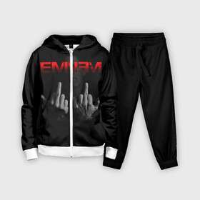 Детский костюм 3D с принтом EMINEM | ЭМИНЕМ (Z) в Новосибирске,  |  | eminem | rap | зарубежный реп | реп | эминем