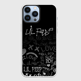 Чехол для iPhone 13 Pro Max с принтом LIL PEEP | ЛИЛ ПИП в Новосибирске,  |  | cry dead smile | crybaby | lil peep | lil prince | pink | зарубежная музыка | лил пип | маленький принц