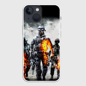 Чехол для iPhone 13 mini с принтом Battlefield | Батлфилд (Z) в Новосибирске,  |  | battlefield | ea digital illusions ce | special forces | батлфилд | поле боя | шутер