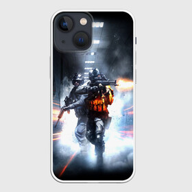 Чехол для iPhone 13 mini с принтом Battlefield в Новосибирске,  |  | battlefield | ea digital illusions ce | special forces | батлфилд | поле боя | шутер