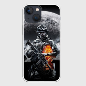Чехол для iPhone 13 mini с принтом Battlefield в Новосибирске,  |  | battlefield | ea digital illusions ce | special forces | батлфилд | поле боя | шутер