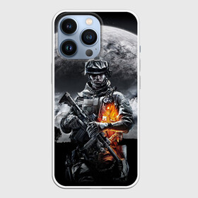 Чехол для iPhone 13 Pro с принтом Battlefield в Новосибирске,  |  | battlefield | ea digital illusions ce | special forces | батлфилд | поле боя | шутер