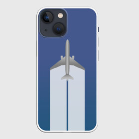 Чехол для iPhone 13 mini с принтом Человек летающий в Новосибирске,  |  | авиа | авиатор | авиация | брату | ввс | военно воздушные силы | деду | дедушке | день защитника | день защитника отечества | день мужчин | другу | защитник | летать | летчик | любимому | м