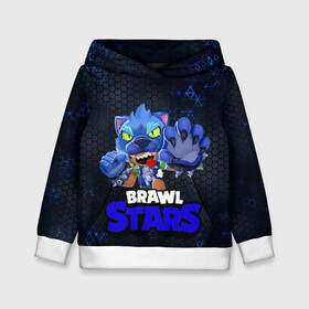 Детская толстовка 3D с принтом Brawl Stars Blue Hex в Новосибирске, 100% полиэстер | двухслойный капюшон со шнурком для регулировки, мягкие манжеты на рукавах и по низу толстовки, спереди карман-кенгуру с мягким внутренним слоем | brawl | brawl st | brawl stars | colt | dynamike | game | hex | leon | logo | mobo | poco | shelly | stars | бравл | динамайк | игра | игры | кольт | леон | лого | мобильные игры | надпись | поко | старс | шелли