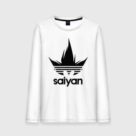 Мужской лонгслив хлопок с принтом Saiyan в Новосибирске, 100% хлопок |  | adidas | logo | manga | training | абибас | адидас | брутальный | воин | герой | главный | жемчуг | зарядка | из | кавай | копия | крутой | кулак | лицо | м | малыш | манга | мастер | милый | мотивация | надпись | облако