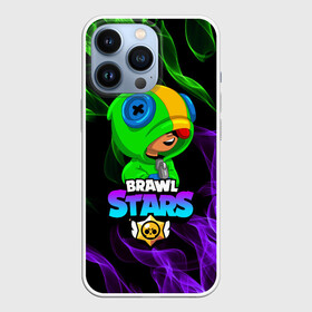 Чехол для iPhone 13 Pro с принтом BRAWL STARS LEON в Новосибирске,  |  | bibi | brawl stars | crow | el brown | leon | leon shark | max | sally leon | shark | stars | werewolf | акула | биби | ворон | леон | оборотень