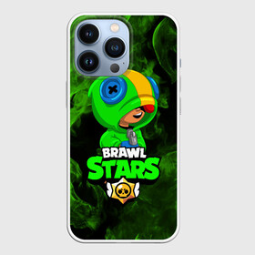 Чехол для iPhone 13 Pro с принтом BRAWL STARS LEON в Новосибирске,  |  | bibi | brawl stars | crow | el brown | leon | leon shark | max | sally leon | shark | stars | werewolf | акула | биби | ворон | леон | оборотень