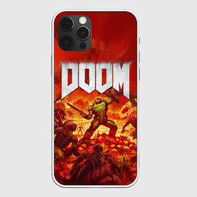 Чехол для iPhone 12 Pro Max с принтом DOOM в Новосибирске, Силикон |  | Тематика изображения на принте: doom | doom eternal | дум