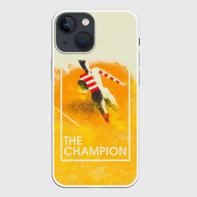 Чехол для iPhone 13 mini с принтом Регби. The Champion в Новосибирске,  |  | champion | rugby | винтаж | регби | ретро | спорт | футбол | чемпион