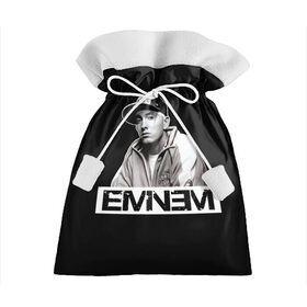 Подарочный 3D мешок с принтом Eminem в Новосибирске, 100% полиэстер | Размер: 29*39 см | Тематика изображения на принте: eminem | evil | ken kaniff | marshall bruce mathers iii | mm | rap | slim shady | маршалл брюс мэтерс iii | рэп | рэп рок | хип хоп | хорроркор | эминем