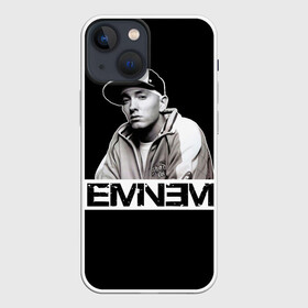 Чехол для iPhone 13 mini с принтом Eminem в Новосибирске,  |  | eminem | evil | ken kaniff | marshall bruce mathers iii | mm | rap | slim shady | маршалл брюс мэтерс iii | рэп | рэп рок | хип хоп | хорроркор | эминем