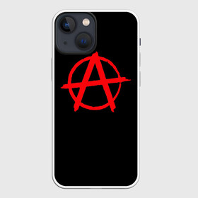 Чехол для iPhone 13 mini с принтом Анархия в Новосибирске,  |  | группа | егор летов | музыка | панк | панк рок | свобода | хаос