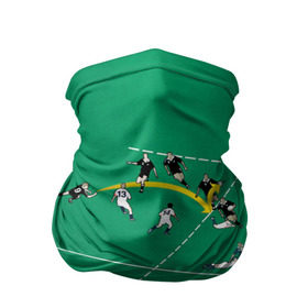 Бандана-труба 3D с принтом Игра в регби в Новосибирске, 100% полиэстер, ткань с особыми свойствами — Activecool | плотность 150‒180 г/м2; хорошо тянется, но сохраняет форму | rugby | регби | спорт | футбол
