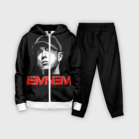 Детский костюм 3D с принтом Eminem в Новосибирске,  |  | eminem | evil | ken kaniff | marshall bruce mathers iii | mm | rap | slim shady | маршалл брюс мэтерс iii | рэп | рэп рок | хип хоп | хорроркор | эминем