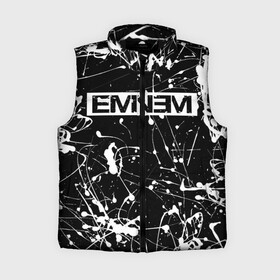 Женский жилет утепленный 3D с принтом Eminem в Новосибирске,  |  | eminem | evil | ken kaniff | marshall bruce mathers iii | mm | rap | slim shady | маршалл брюс мэтерс iii | рэп | рэп рок | хип хоп | хорроркор | эминем