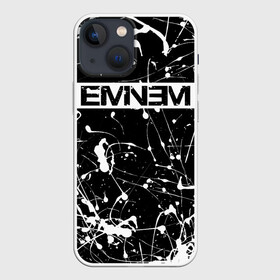 Чехол для iPhone 13 mini с принтом Eminem в Новосибирске,  |  | eminem | evil | ken kaniff | marshall bruce mathers iii | mm | rap | slim shady | маршалл брюс мэтерс iii | рэп | рэп рок | хип хоп | хорроркор | эминем