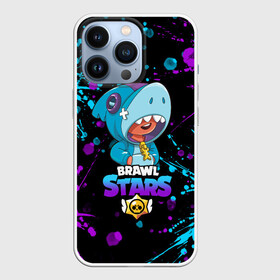 Чехол для iPhone 13 Pro с принтом BRAWL STARS LEON SHARK. в Новосибирске,  |  | bib | brawl stars | colt | crow | leon | leon shark | max | moba | sally leon | shark | акула | берли | биби | бравл старс | ворон | жанр | игра | кольт | леон | леон акула | ма | нита | шелли