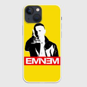 Чехол для iPhone 13 mini с принтом Eminem в Новосибирске,  |  | eminem | evil | ken kaniff | marshall bruce mathers iii | mm | rap | slim shady | маршалл брюс мэтерс iii | рэп | рэп рок | хип хоп | хорроркор | эминем