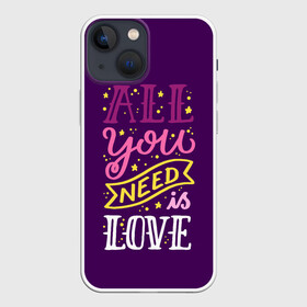 Чехол для iPhone 13 mini с принтом Любовь в Новосибирске,  |  | 14 февраля | 8 марта | любовь