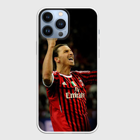 Чехол для iPhone 13 Pro Max с принтом Златан Ибрагимович в Новосибирске,  |  | ac milan | champions | football | ibragimovich | ibrahimovic | milan | soccer | uefa | world cup | златан | златан ибрагимович | ибрагимович | лига чемпионов | милан | форма | футбол