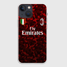 Чехол для iPhone 13 mini с принтом Златан Ибрагимович в Новосибирске,  |  | ac milan | champions | football | ibragimovich | ibrahimovic | milan | soccer | uefa | world cup | златан | златан ибрагимович | ибрагимович | лига чемпионов | милан | форма | футбол