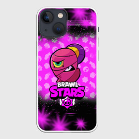 Чехол для iPhone 13 mini с принтом BRAWL STARS NITA в Новосибирске,  |  | bibi | brawl stars | brock | bull | crow | dinomike | el primo | leon | mobile game | nita | poko | ricochet | stars | tara | бравл старс | ворон | леон | мобильные игры