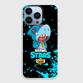 Чехол для iPhone 13 Pro с принтом BRAWL STARS LEON SHARK. в Новосибирске,  |  | bib | brawl stars | colt | crow | el brown | leon | leon shark | max | moba | sally leon | shark | акула | берли | биби | бравл старс | браун | ворон | жанр | игра | кольт | леон | леон акула | макс | нита | шелли