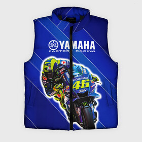 Мужской жилет утепленный 3D с принтом Valentino Rossi в Новосибирске,  |  | bike | bikes | moto | moto gp | motogp | rossi | vale | valentino rossi | yamaha | yamaha motogp | байкер | вале | валентино росси | мото | мото гп | мотогонки | мотогп | мотоцикл | мотоциклист | мотоциклы | росси