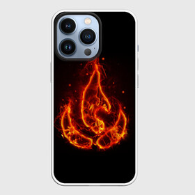 Чехол для iPhone 13 Pro с принтом Fire в Новосибирске,  |  | Тематика изображения на принте: fire | аватар | огонь