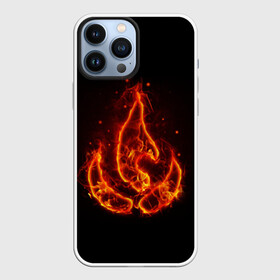 Чехол для iPhone 13 Pro Max с принтом Fire в Новосибирске,  |  | Тематика изображения на принте: fire | аватар | огонь