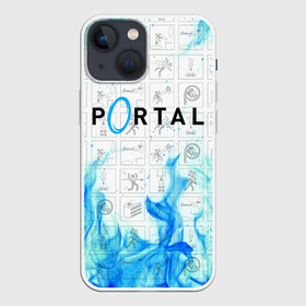 Чехол для iPhone 13 mini с принтом PORTAL в Новосибирске,  |  | aperture laboratories | glados | portal | portal 2 | valve | гладос | портал | портал 2 | челл