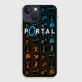 Чехол для iPhone 13 mini с принтом PORTAL 2 | ПОРТАЛ 2 в Новосибирске,  |  | aperture laboratories | glados | portal | portal 2 | valve | гладос | портал | портал 2 | челл