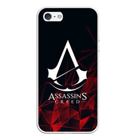 Чехол для iPhone 5/5S матовый с принтом ASSASSIN`S CREED в Новосибирске, Силикон | Область печати: задняя сторона чехла, без боковых панелей | slayer | асасин | ассасин крид | ассассин | тамплиеры