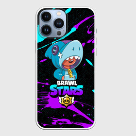 Чехол для iPhone 13 Pro Max с принтом BRAWL STARS LEONS HARK. в Новосибирске,  |  | bib | brawl stars | colt | crow | el brown | leon | leon shark | max | moba | sally leon | shark | акула | берли | биби | бравл старс | браун | ворон | жанр | игра | кольт | леон | леон акула | макс | нита | шелли