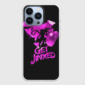 Чехол для iPhone 13 Pro с принтом Get Jinxed в Новосибирске,  |  | jinx | kda | league | lol | moba | pentakill | riot | rise | rus | skins | варвик | варус | воин | легенд | лига | лол | маг | стрелок | танк | чемпион