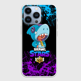 Чехол для iPhone 13 Pro с принтом BRAWL STARS LEON SHARK. в Новосибирске,  |  | bib | brawl stars | colt | crow | leon | leon shark | max | moba | sally leon | shark | акула | берли | биби | бравл старс | ворон | жанр | игра | кольт | леон | леон акула | макс | нита | шелли