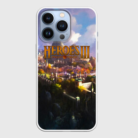 Чехол для iPhone 13 Pro с принтом HEROES 3 в Новосибирске,  |  | Тематика изображения на принте: angel | armor | artwork | creature | dragon | fantasy | fantasy art | game | griffin | heroes | heroes maps | heroes of might and magic | knight | might and magic | sword | warriors | weapon | wings | герои